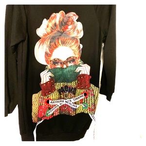 Cute, stylish oversized shirt!